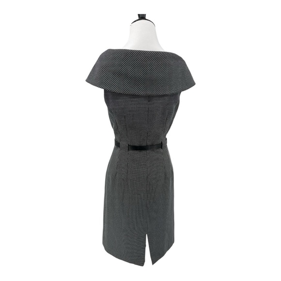 Tahari black sheath dress Womens size 4 - Picture 4 of 8